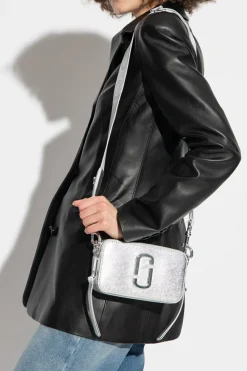 Marc Jacobs SREBRNY Torba na ramię ‘The Snapshot’