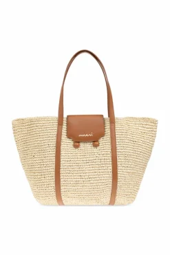 Marni beżowy Torba typu `shopper`
