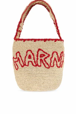 Marni beżowy Torba typu `shopper`