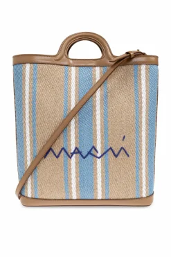 Marni beżowy Torba typu `shopper`