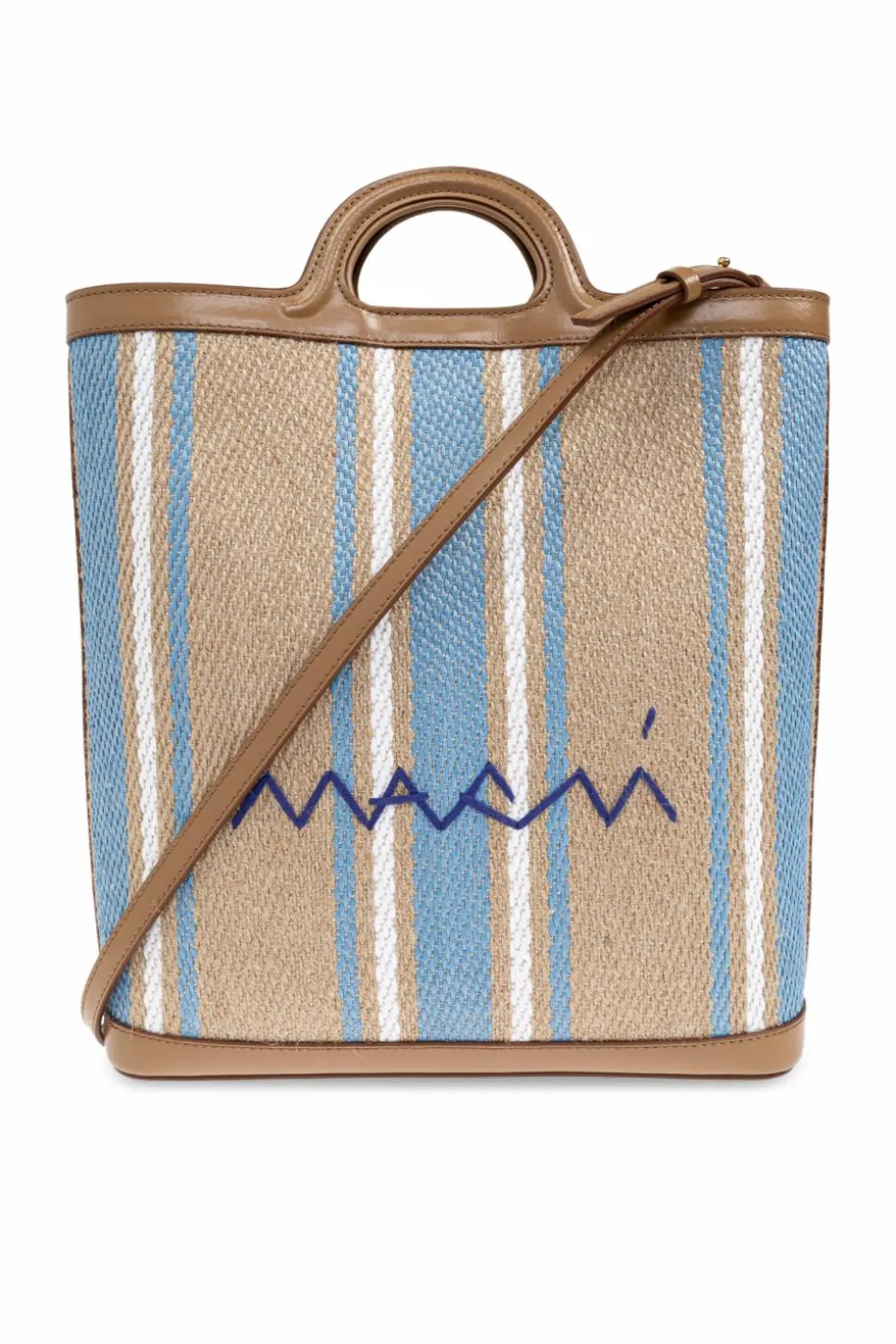 Marni beżowy Torba typu `shopper`