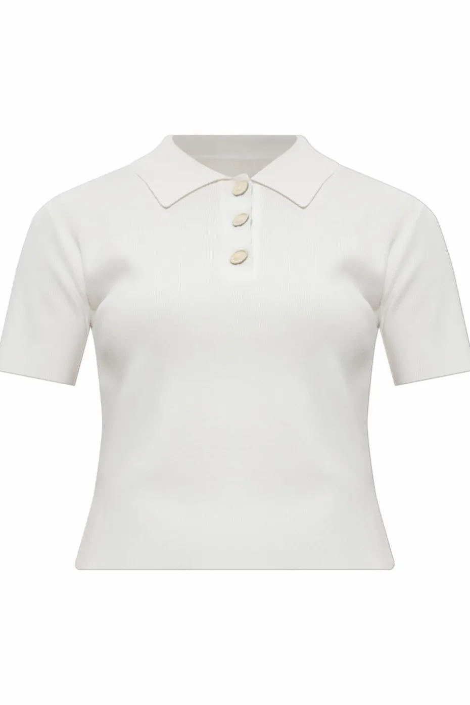 Marni BIAŁY Polo z logo