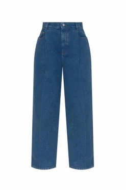 Marni NIEBIESKI Jeansy z logo