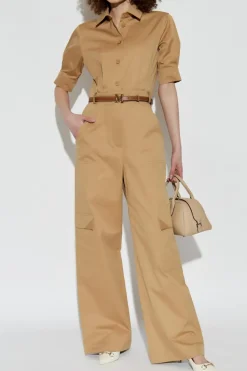 Max Mara beżowy Kombinezon ‘Filippo’