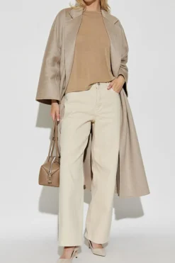 Max Mara beżowy Sweter `Lecce`