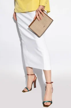 Max Mara beżowy Torba 'Mmtrousses`