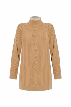Max Mara beżowy Wełniany golf ‘Alcazar’