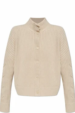Max Mara beżowy Wełniany kardigan ‘Afelio’