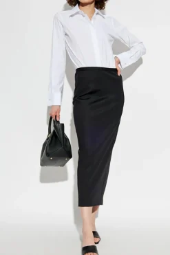Max Mara BIAŁY Body `Angora`