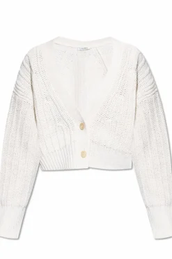 Max Mara BIAŁY Kardigan `Stelvio`