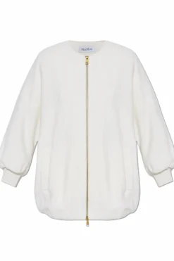 Max Mara BIAŁY Kurtka `Cirino`