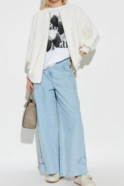 Max Mara BIAŁY Kurtka `Cirino`