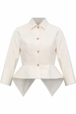 Max Mara BIAŁY Kurtka ‘Loretta’