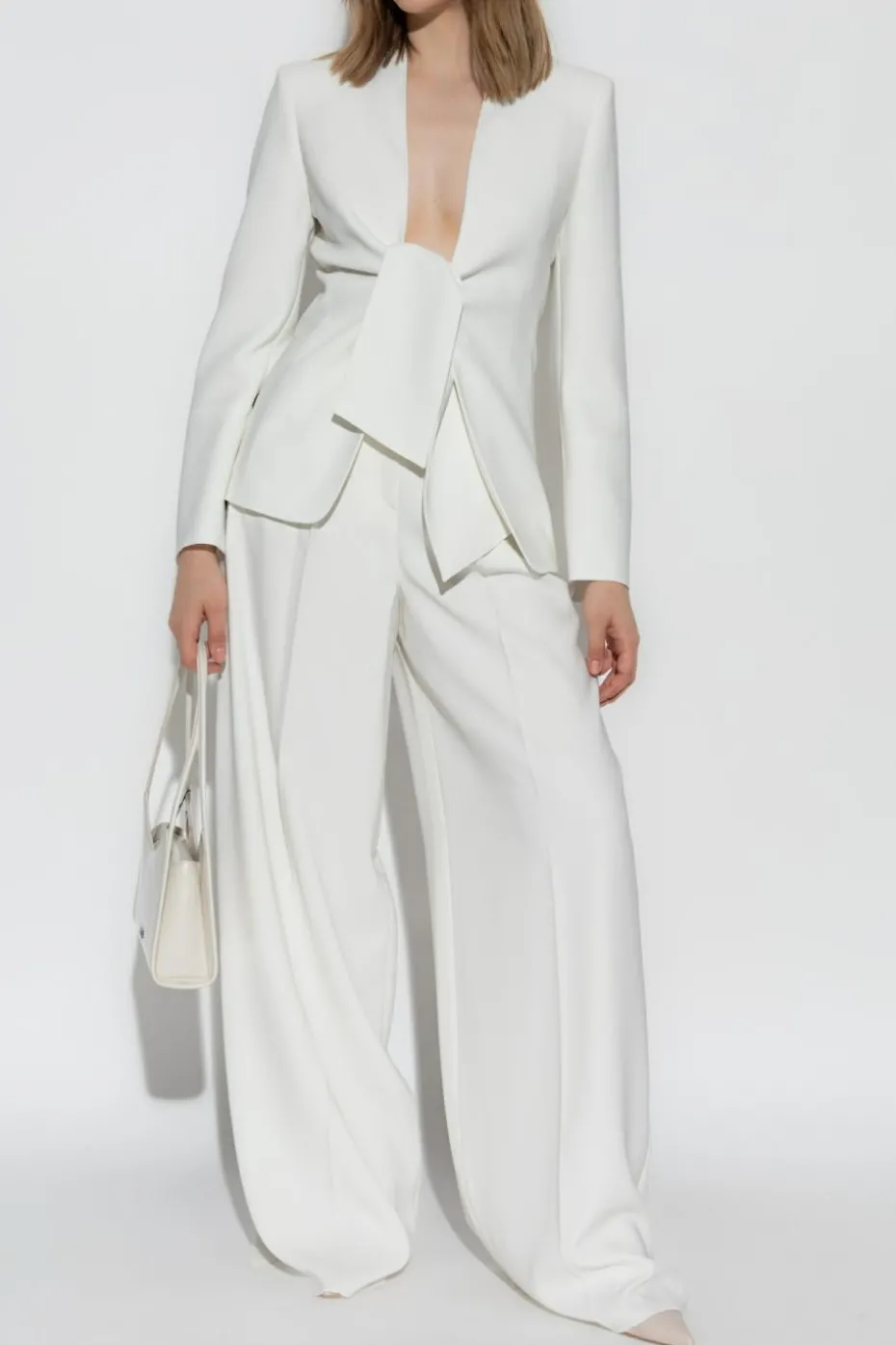 Max Mara BIAŁY Marynarka `Ghiotto`