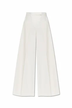 Max Mara BIAŁY Spodnie `Finish`