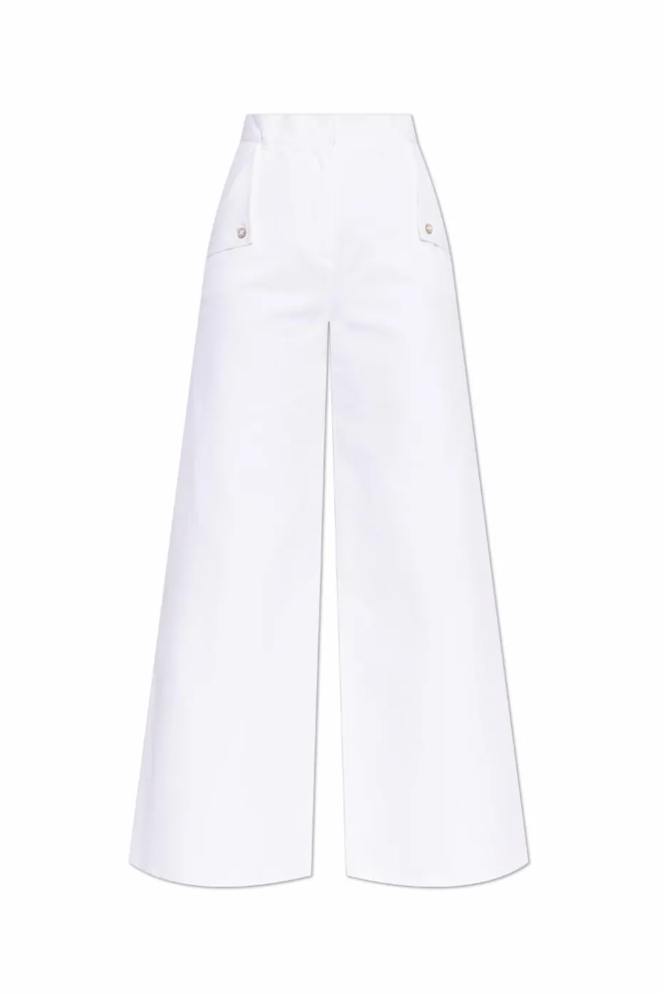 Max Mara BIAŁY Spodnie `Memore`