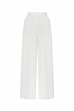 Max Mara BIAŁY Spodnie `Ponte`