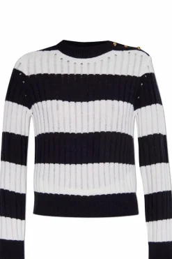 Max Mara BIAŁY Sweter `Alfeo`