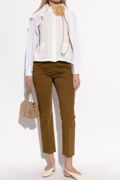 Max Mara BIAŁY Sweter `Palazzi`