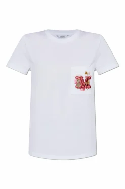 Max Mara BIAŁY T-shirt `Nunzio`