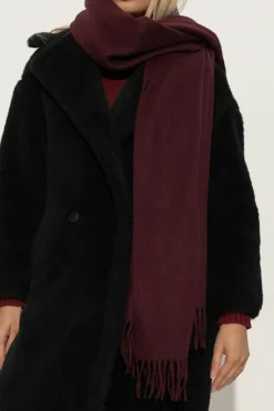 Max Mara BORDO Szal `Tartan` z wielbłądziej wełny