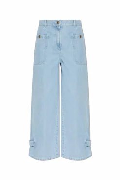 Max Mara jasnoniebieski Jeansy `Pugnale`