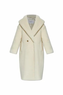 Max Mara kremowy Płaszcz `Tedgirl`