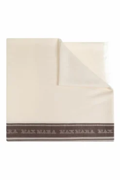 Max Mara kremowy Szal ‘Madre’