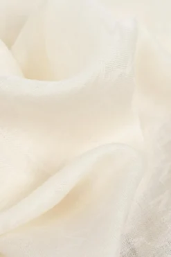 Max Mara kremowy Szal `Madre`