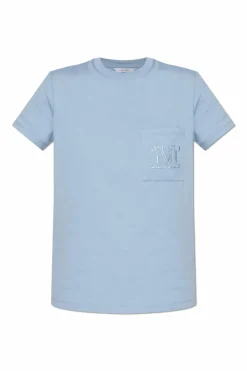 Max Mara NIEBIESKI T-shirt `Papaia`