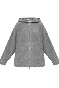 Max Mara SZARY Wełniana bluza ‘Etuania’