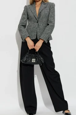 Max Mara SZARY Wełniana marynarka `Salmone`