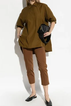 Max Mara ZIELONY Koszula `Teano`