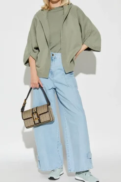 Max Mara ZIELONY Top `Gerico`