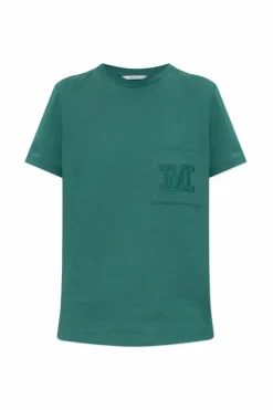 Max Mara ZIELONY T-shirt `Papaia`