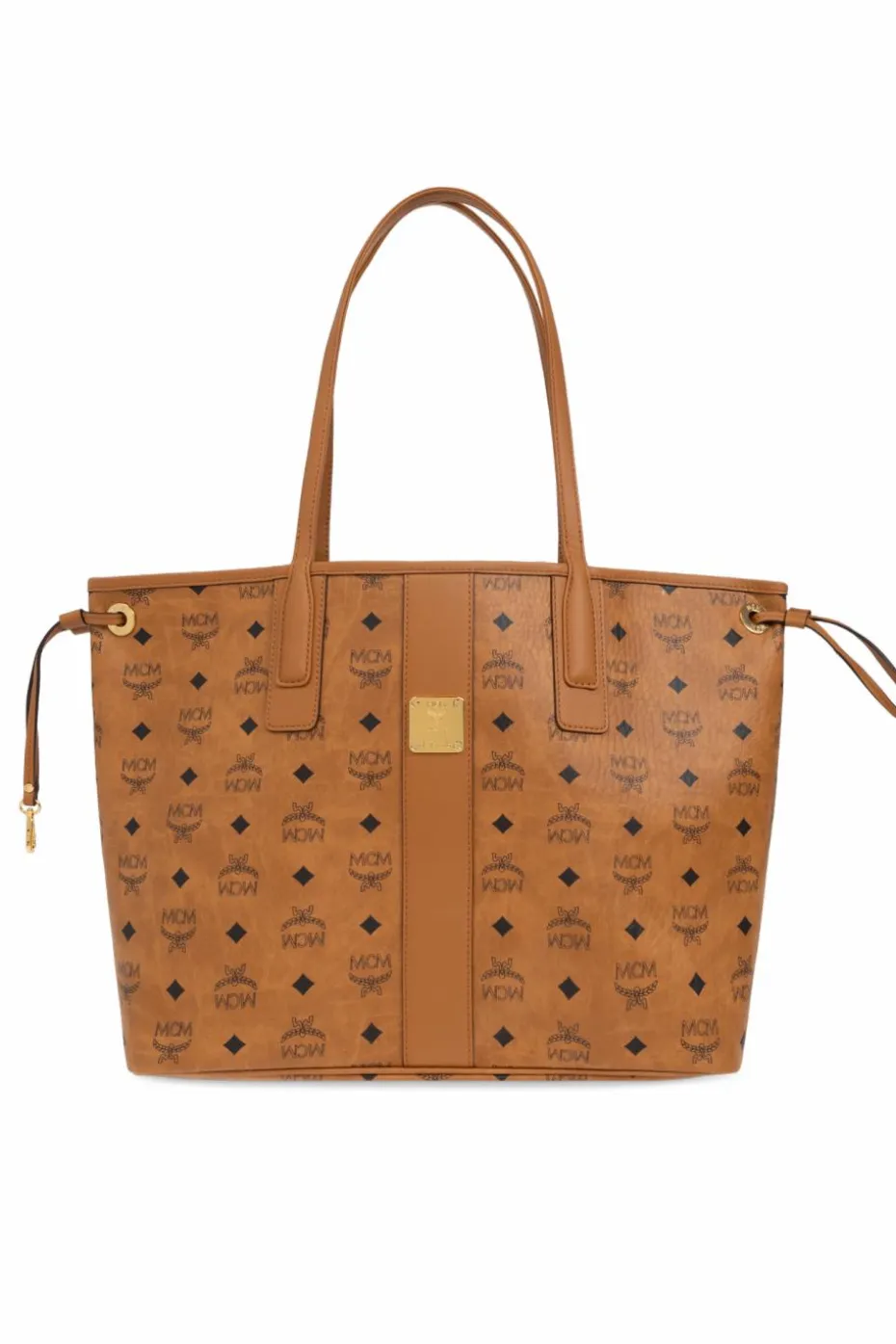 MCM BRĄZOWY Dwustronna torba ‘Liz’ typu ‘shopper’