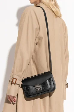 MCM CZARNY Torba do ręki `Tracy Medium`