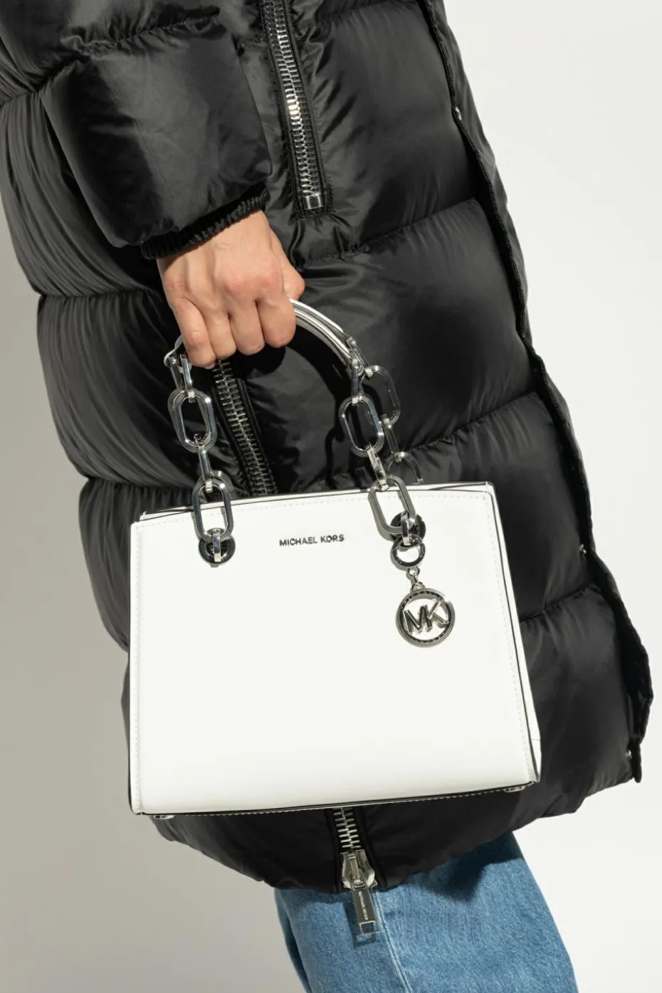 Michael Michael Kors BIAŁY Torba do ręki `Cynthia`