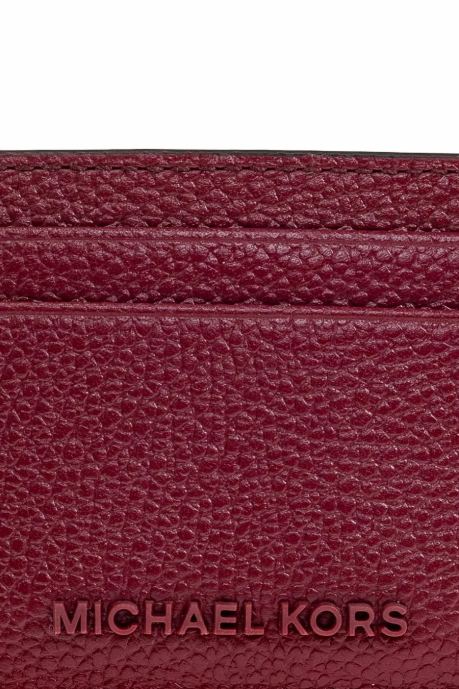 Michael Michael Kors BORDO Etui na karty `Jet Set`