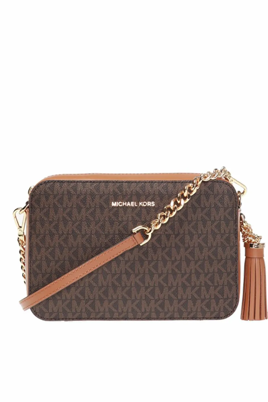 Michael Michael Kors BRĄZOWY Torba na ramię ‘Jet Set'