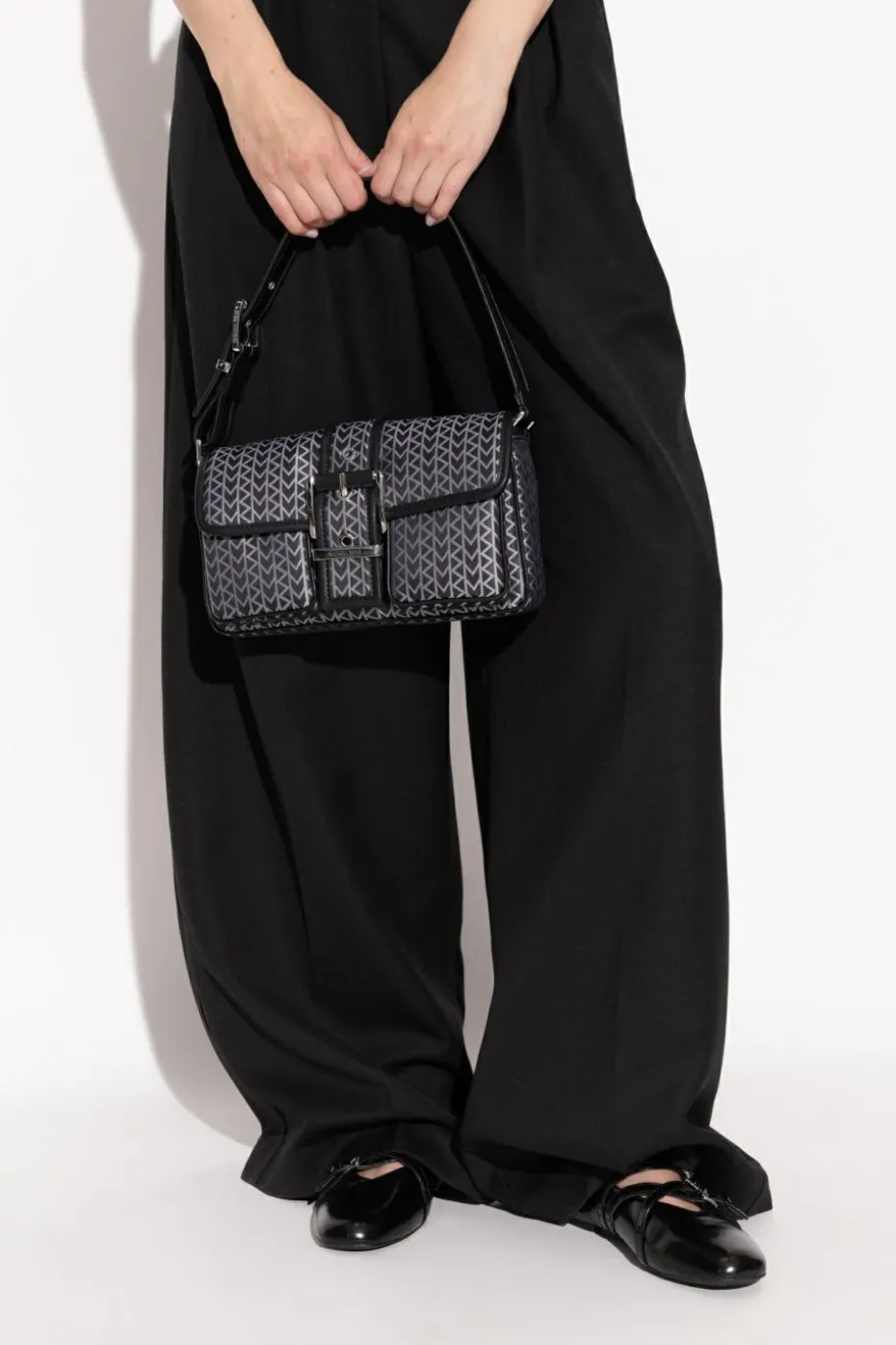 Michael Michael Kors CZARNY Torba na ramię `Colby`