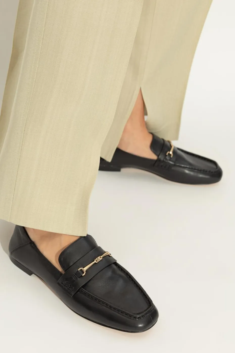 Michael Michael Kors CZARNY Buty `Lena` typu `loafers`