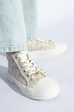 Michael Michael Kors kremowy Buty sportowe `Evy` za kostkę