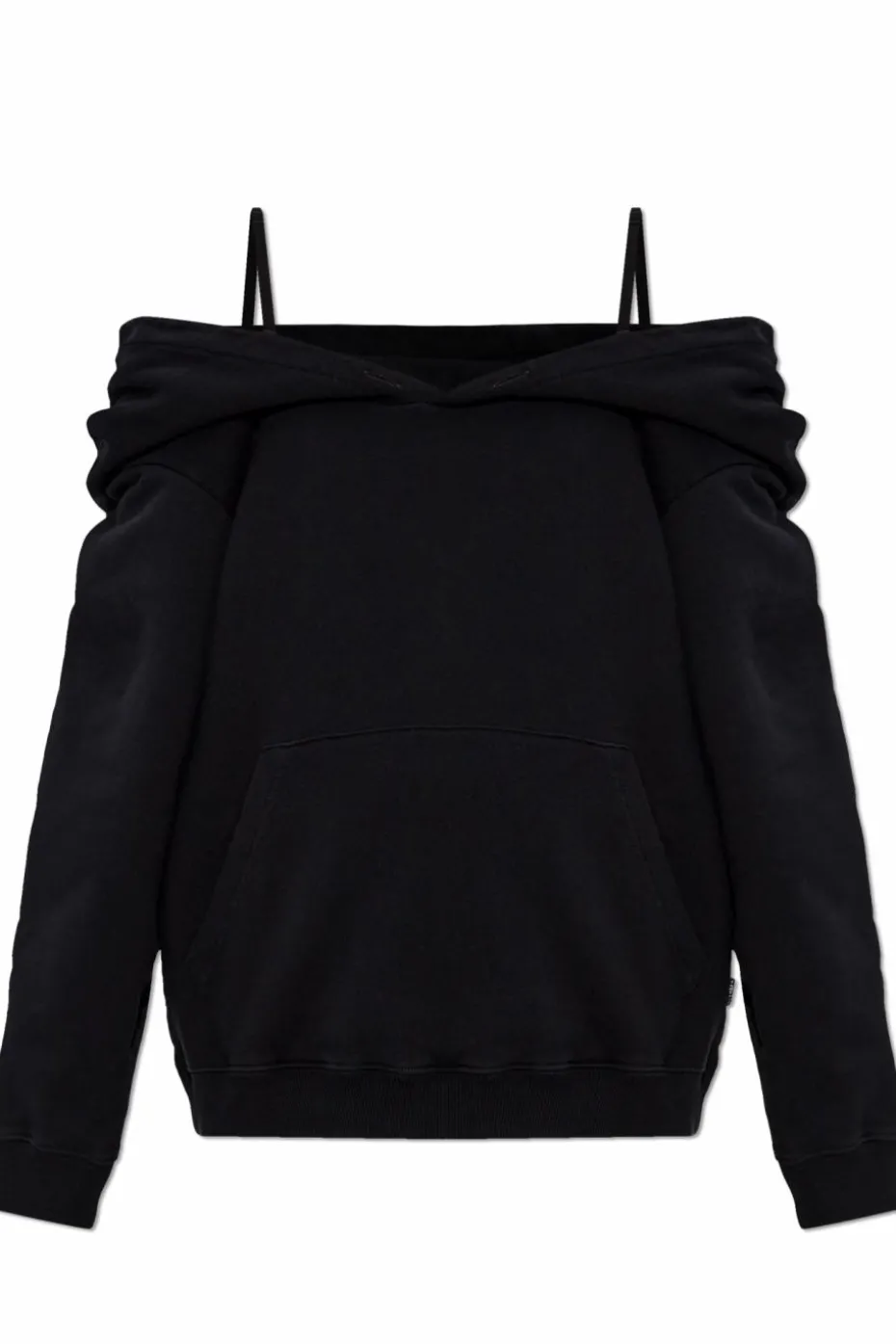 MM6 Maison Margiela CZARNY Bawełniana bluza