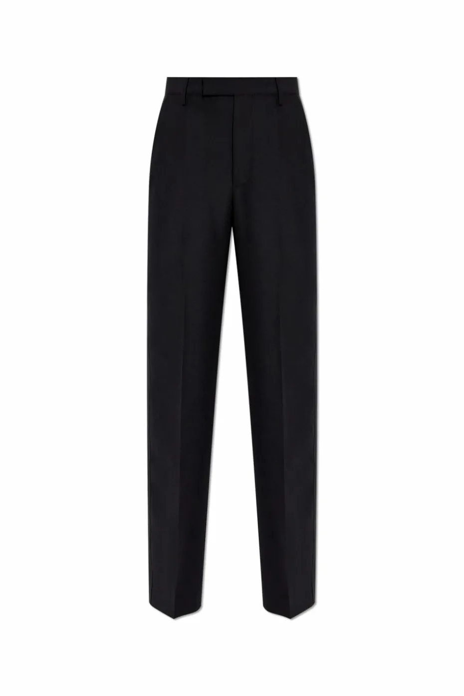 MM6 Maison Margiela CZARNY Spodnie w kant