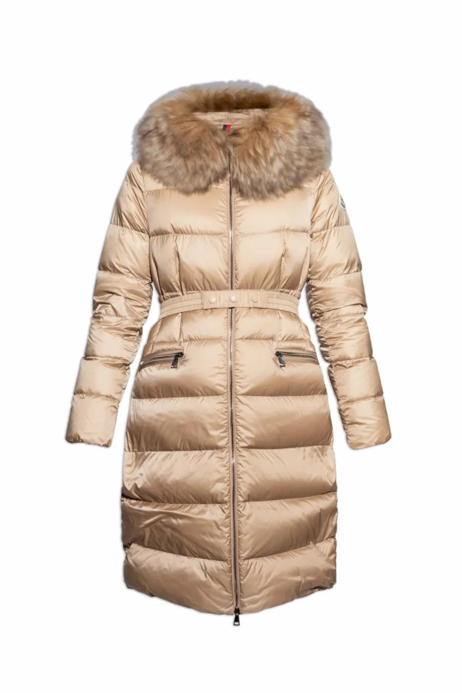 Moncler beżowy Płaszcz puchowy `Boedic`