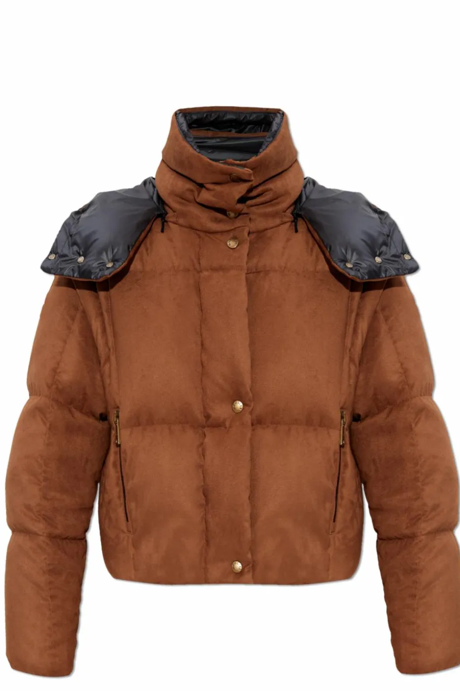 Moncler BRĄZOWY Kurtka puchowa ‘Paterne`