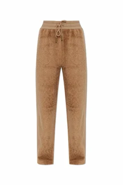 Moncler BRĄZOWY Spodnie dresowe