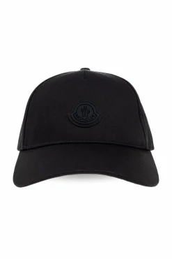 Moncler CZARNY Czapka z daszkiem