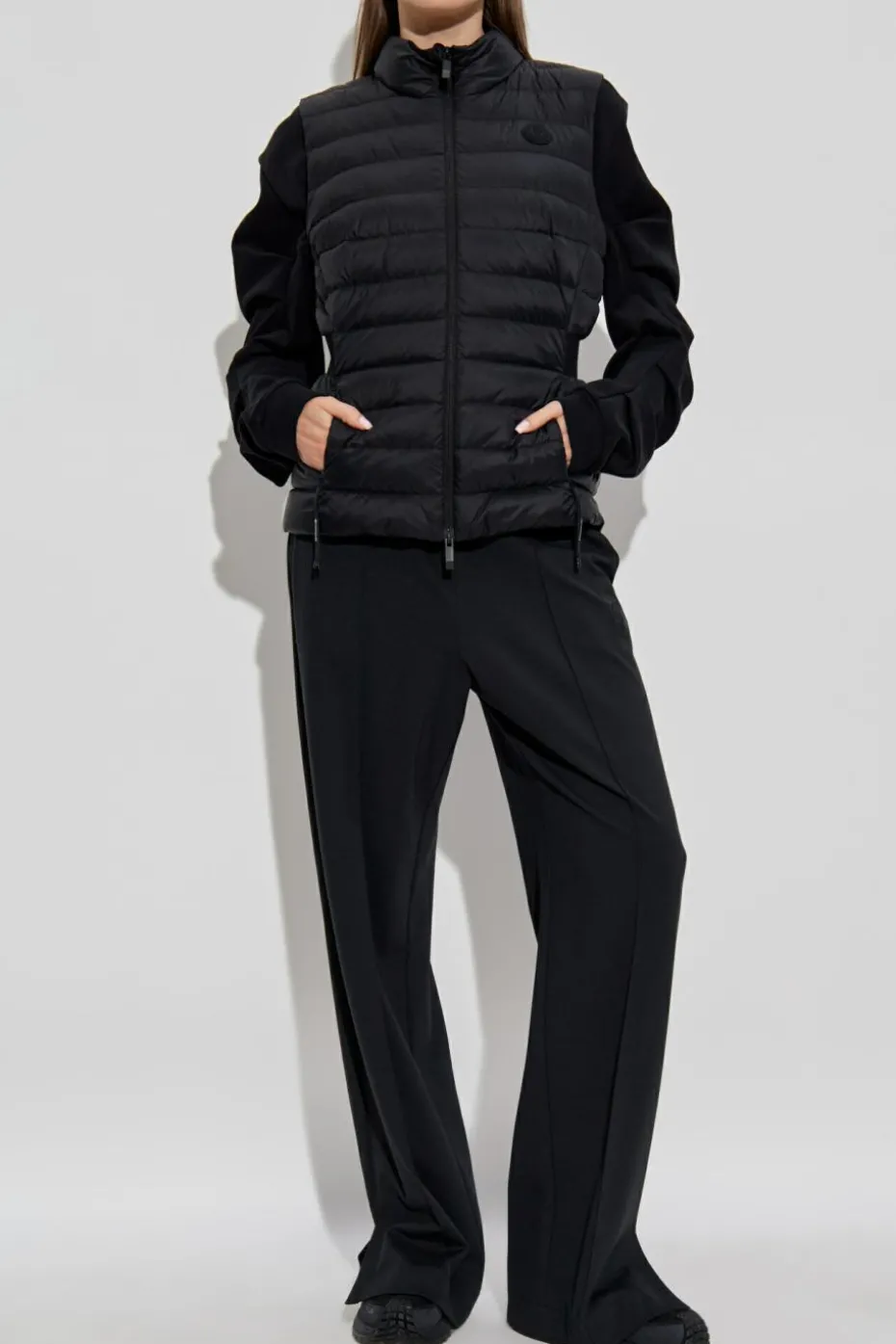 Moncler CZARNY Kamizelka puchowa `Valmarie`